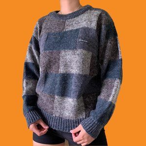 Jordache PatchWork Sweater